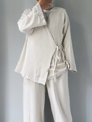 Kimono-Top-Beige